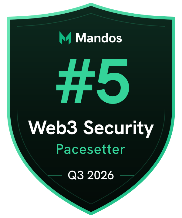 #5 Web3 & Blockchain Security Pacesetter, Q3 2026, Mandos Pacesetters