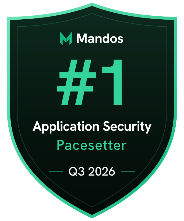 #1 Application Security Pacesetter, Q3 2026, Mandos Pacesetters