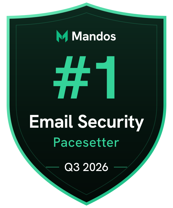 #1 Email & Messaging Security Pacesetter, Q3 2026, Mandos Pacesetters