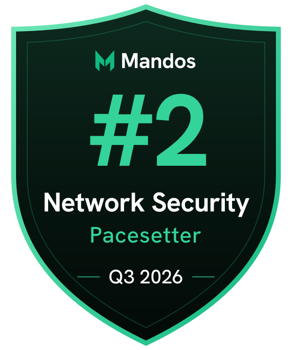 #2 Network Security Pacesetter, Q3 2026, Mandos Pacesetters