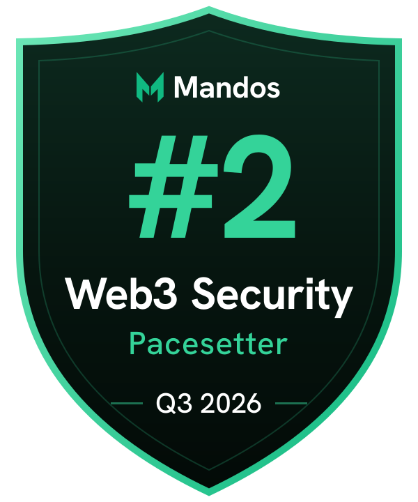 #2 Web3 & Blockchain Security Pacesetter, Q3 2026, Mandos Pacesetters