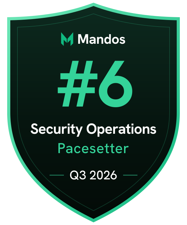 #6 Security Operations Pacesetter, Q3 2026, Mandos Pacesetters