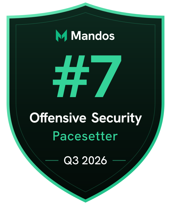 #7 Offensive Security Pacesetter, Q3 2026, Mandos Pacesetters
