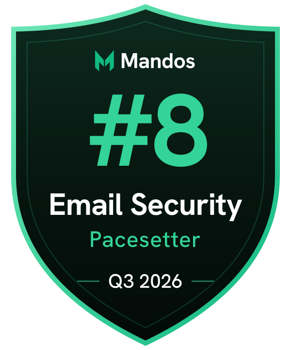 #8 Email & Messaging Security Pacesetter, Q3 2026, Mandos Pacesetters