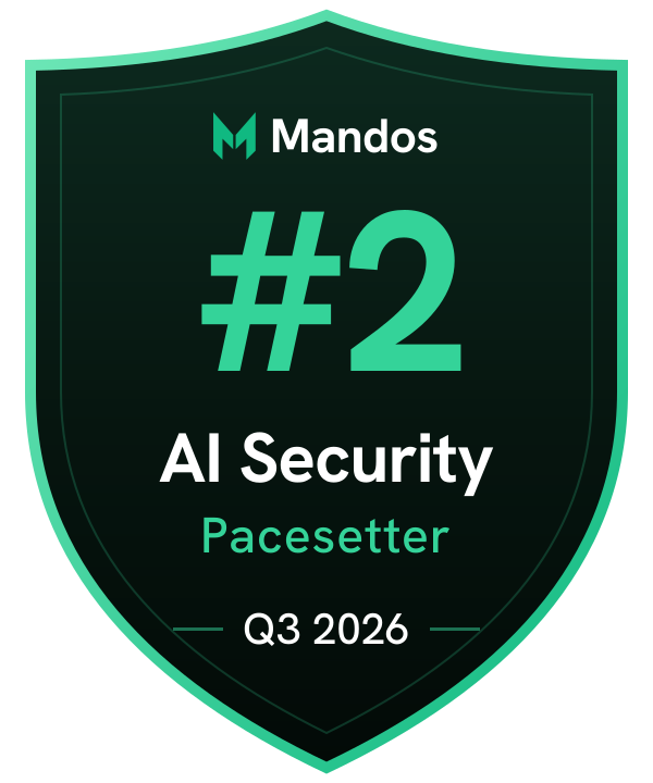#2 AI Security Pacesetter, Q3 2026, Mandos Pacesetters