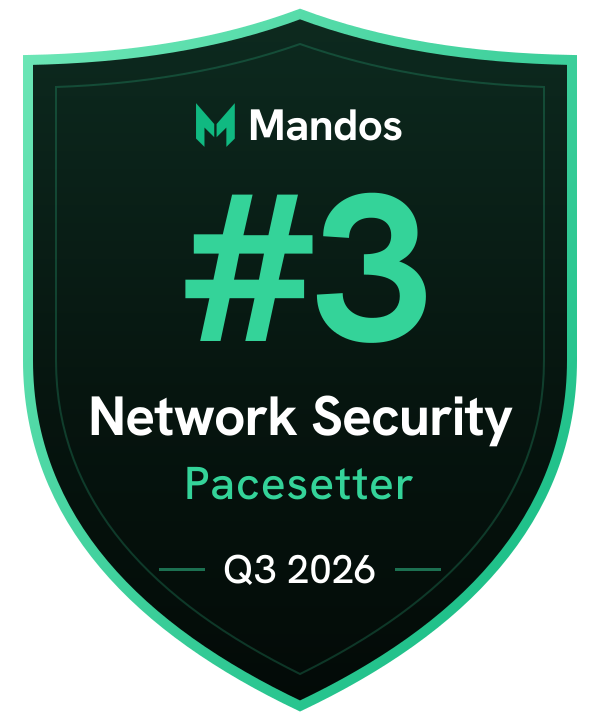 #3 Network Security Pacesetter, Q3 2026, Mandos Pacesetters